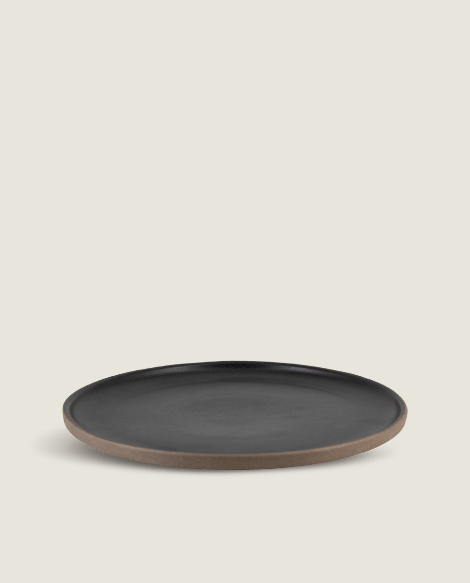 Dessert plate Klack chocolate black