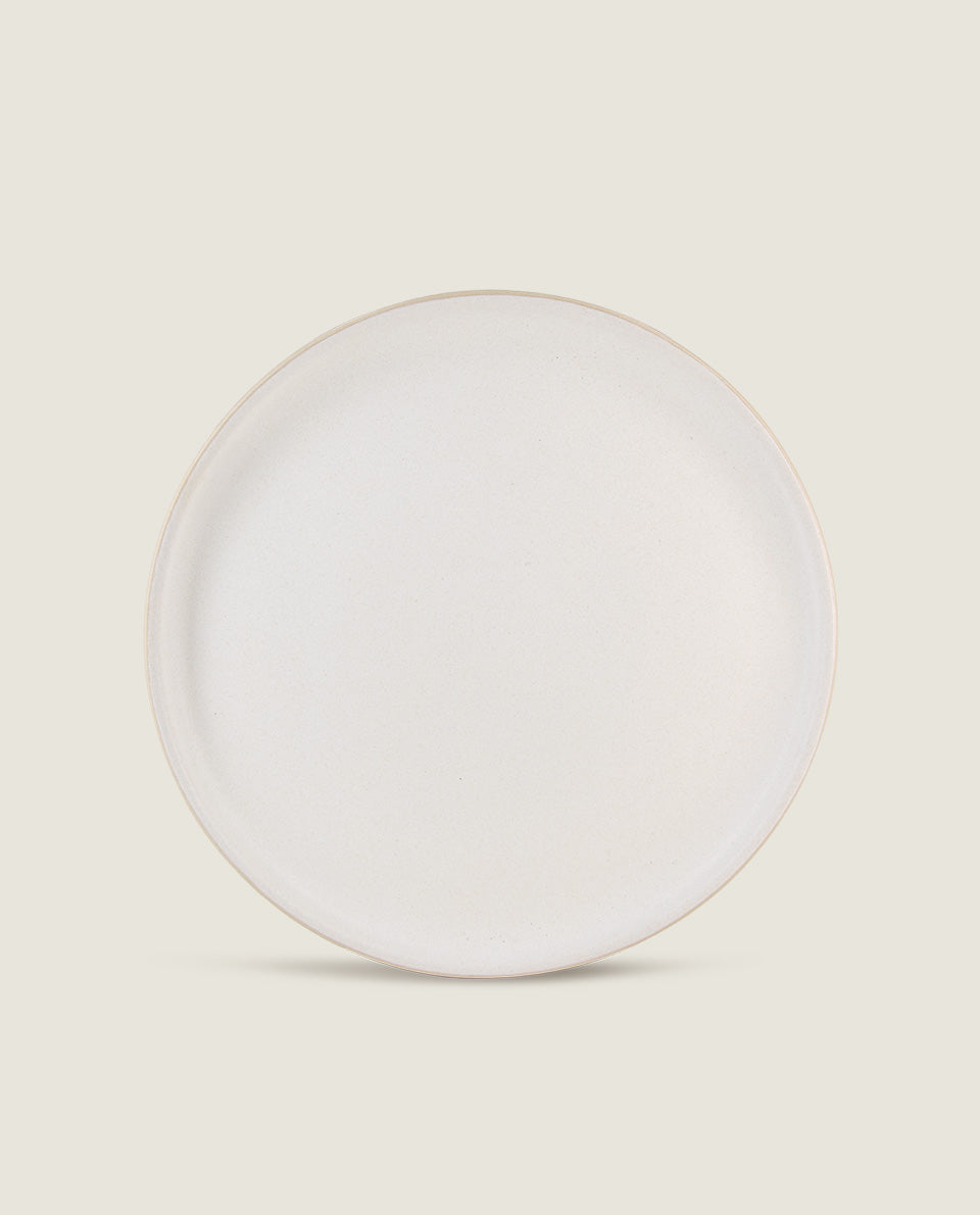 Dessert plate Klack matte white