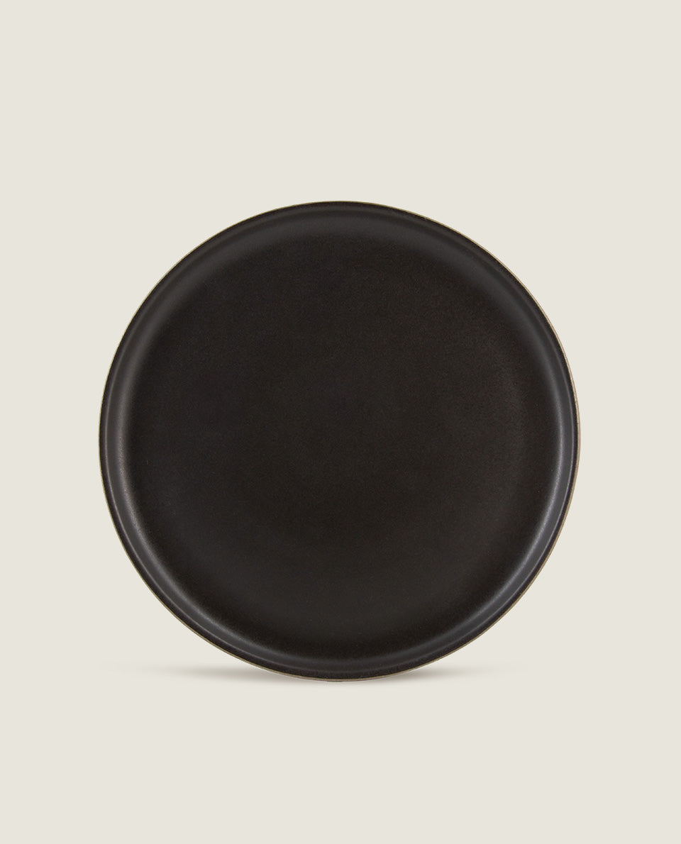Dessert plate Klack chocolate black