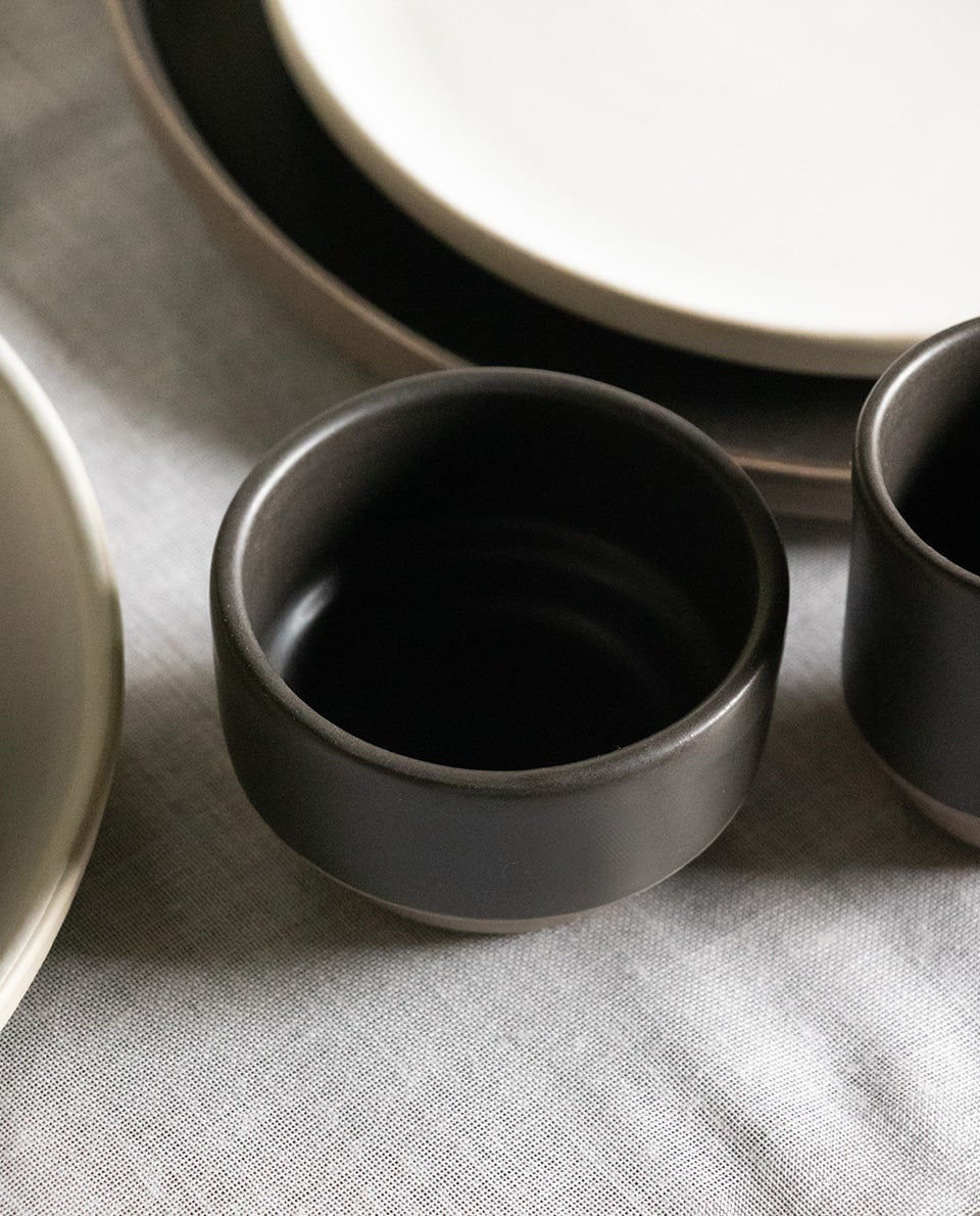 Mini bowl Klack chocolate black