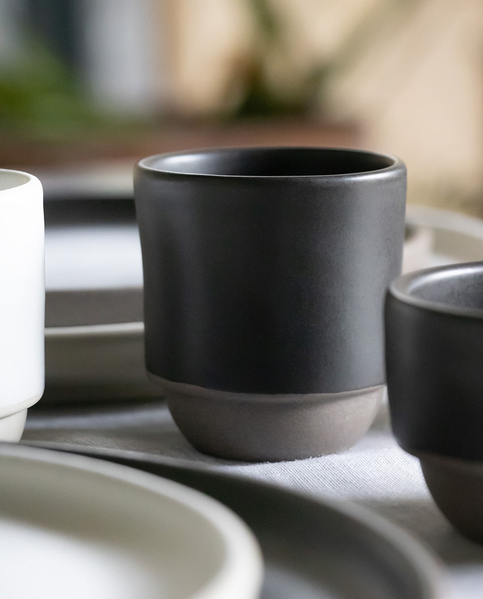Espresso cup Klack chocolate black