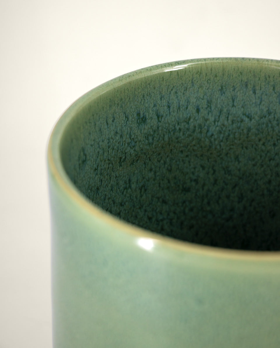 Flower pot Belair green