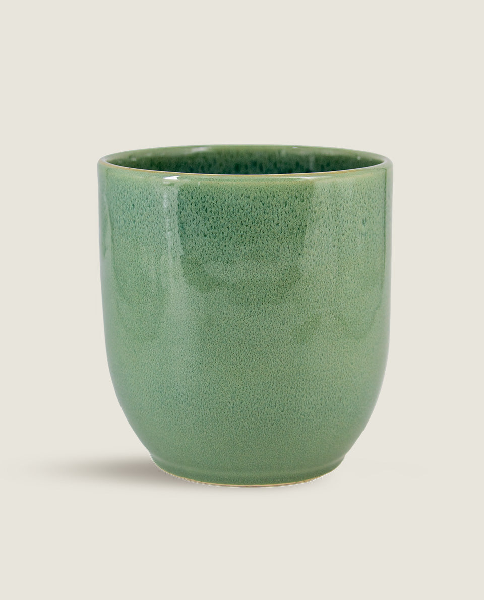 Flower pot Belair green